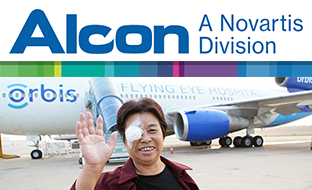 Alcon A Novartis Division logo